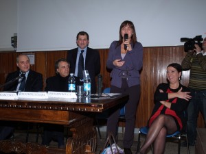 Da Sinistra : Francesco Pionati, Paolo Tuffi, Vincenzo Di Michele, Renata Polverini, Laura Santarelli